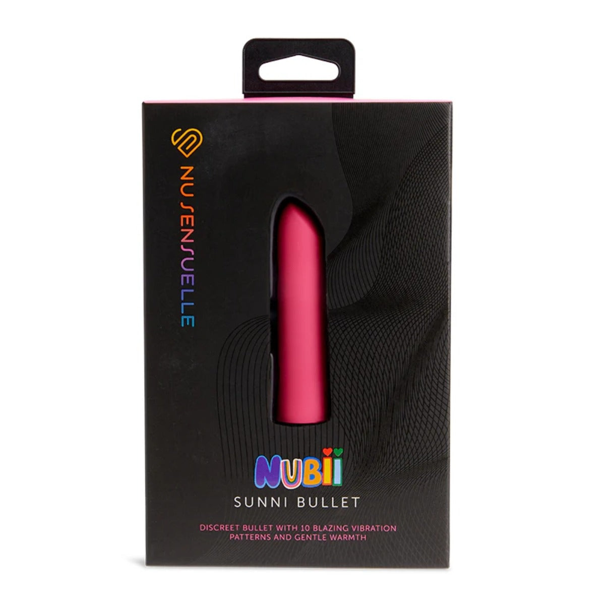 Nu Sensuelle Nubii Sunni Rechargeable Warming Bullet Vibrator Pink