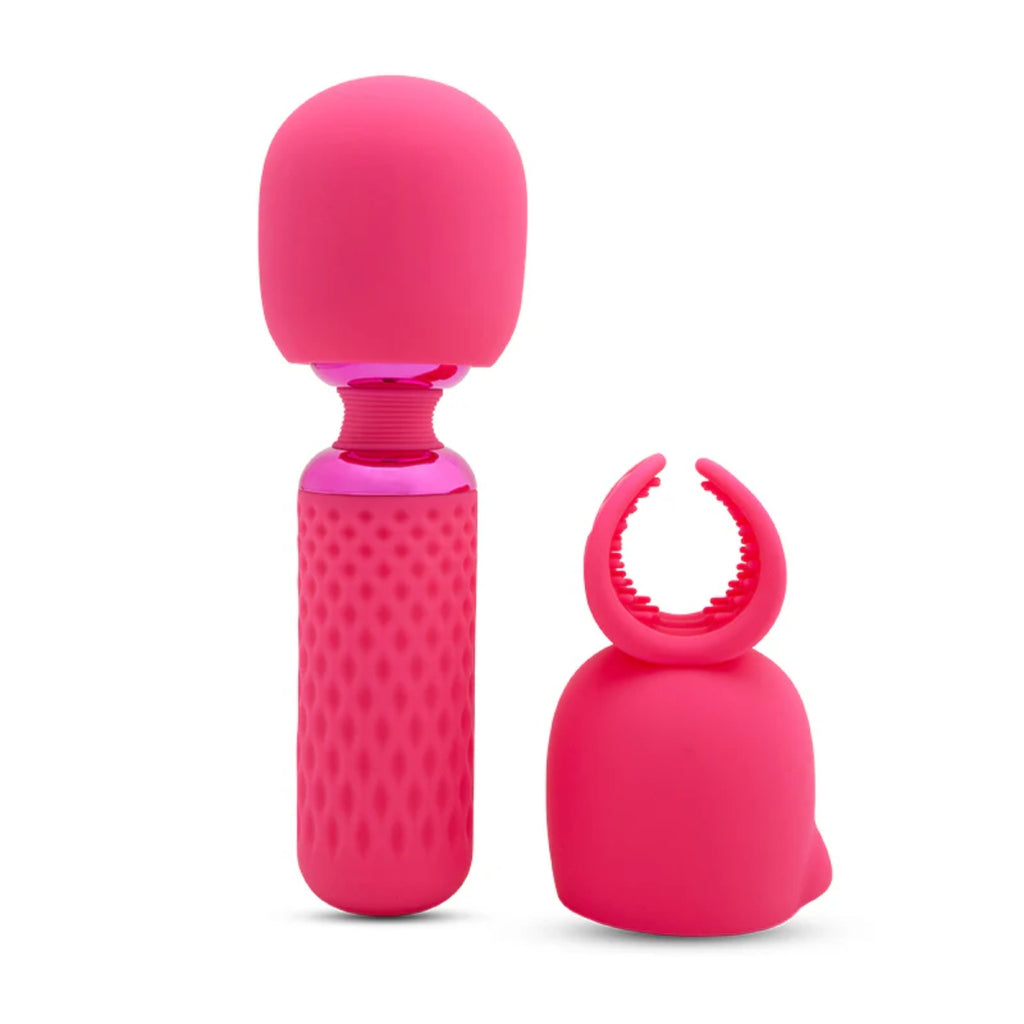 Nu Sensuelle Harlow Nubii Mini Wand Vibrator Pink