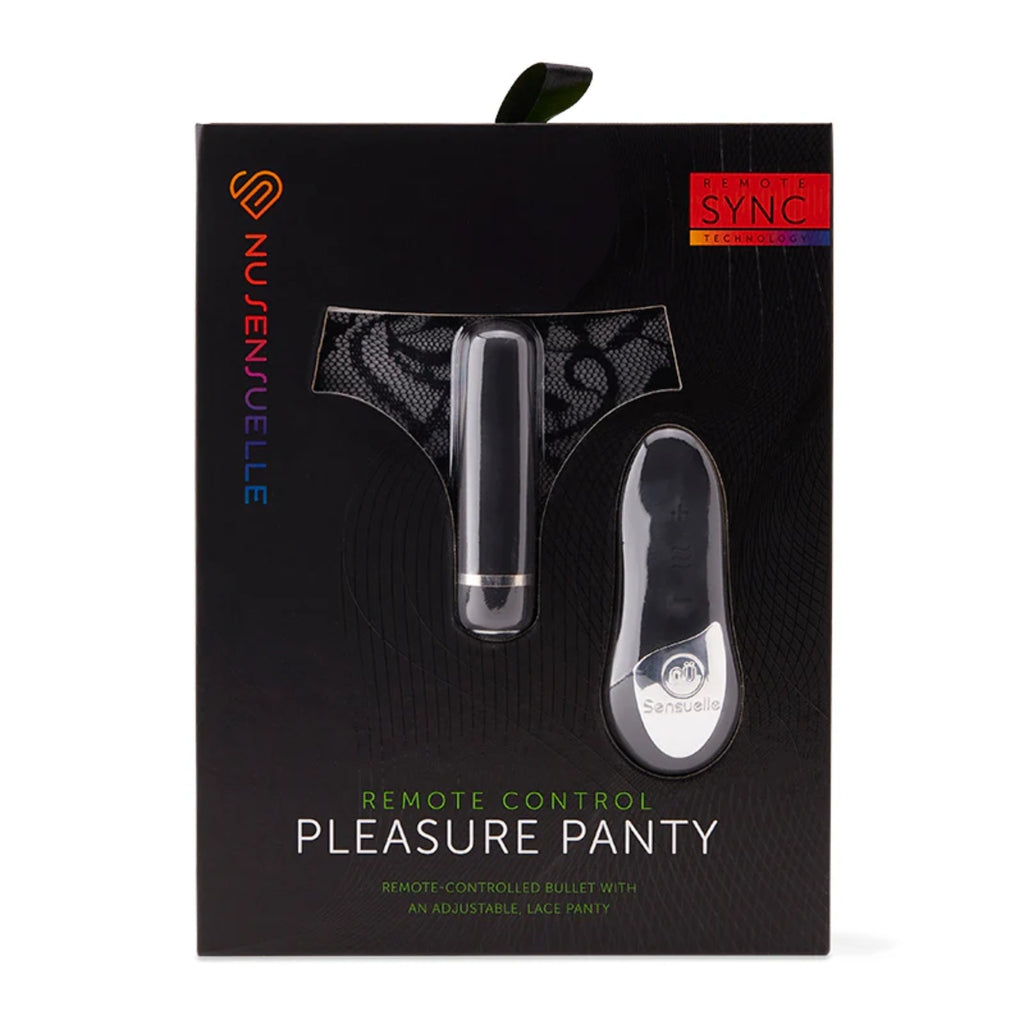 Nu Sensuelle Pleasure Panty 15 Function Bullet Black