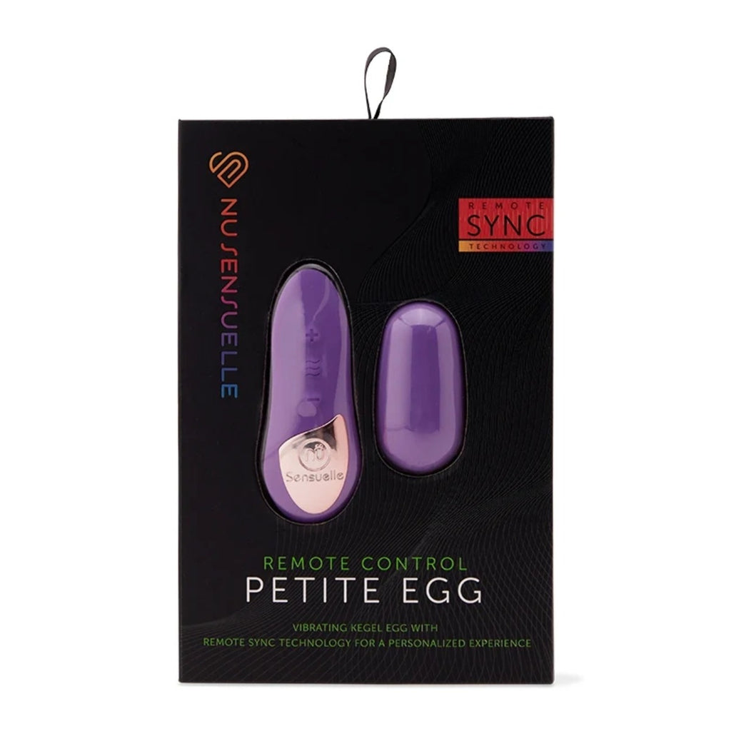 Nu Sensuelle Remote Control 15 Function Petite Egg Purple