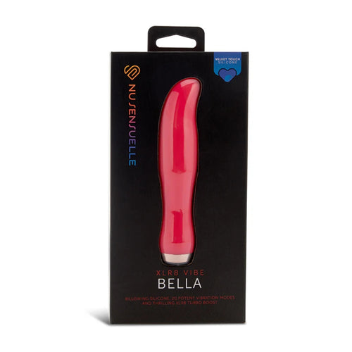 Nu Sensuelle Bella XLR8 Turbo Boost Vibrator Hot Pink