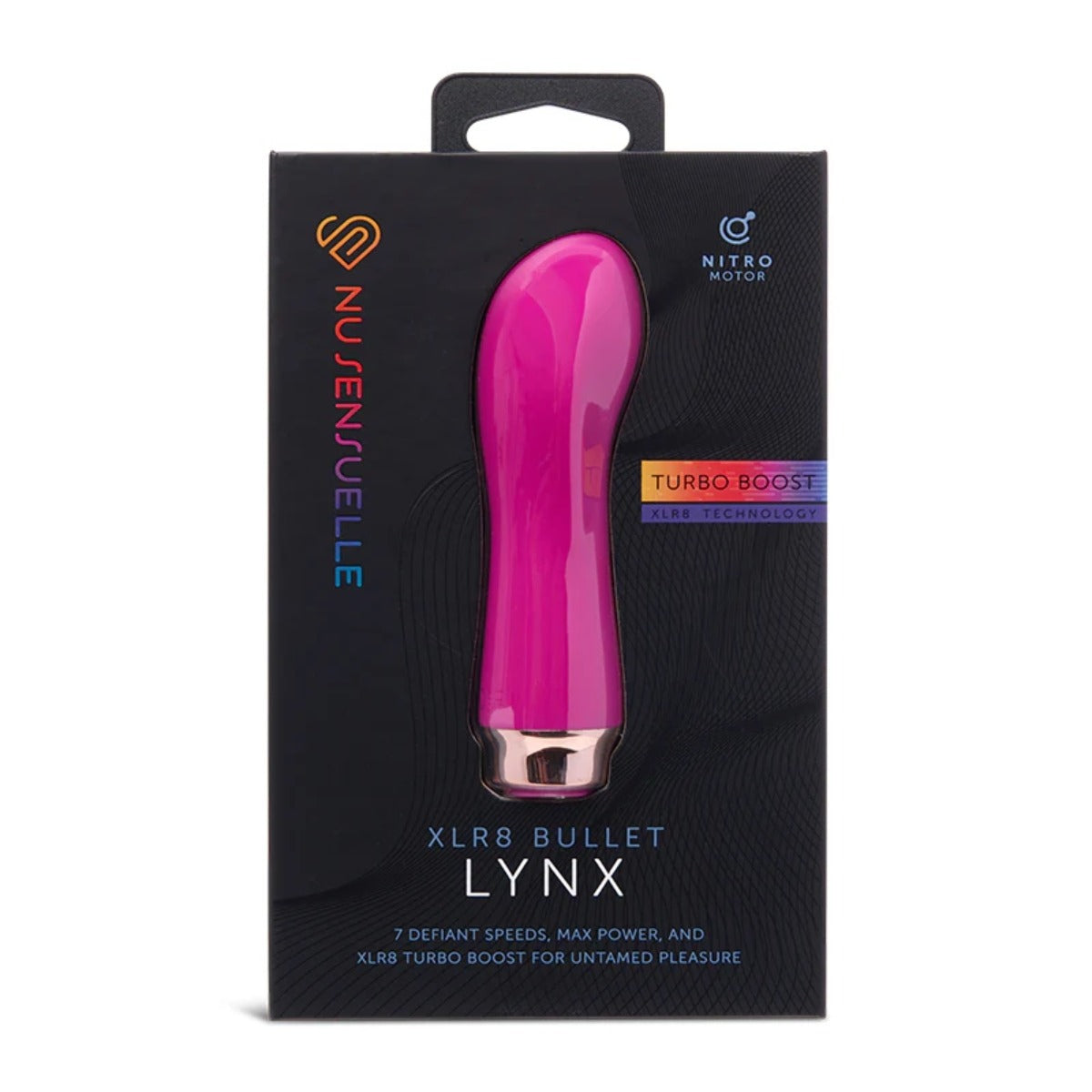 Nu Sensuelle Lynx Bullet With Nitro Motor Magenta