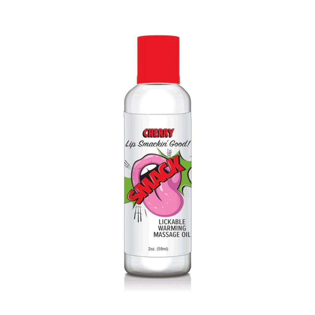Smack Lickable Massage Oil Cherry 2oz
