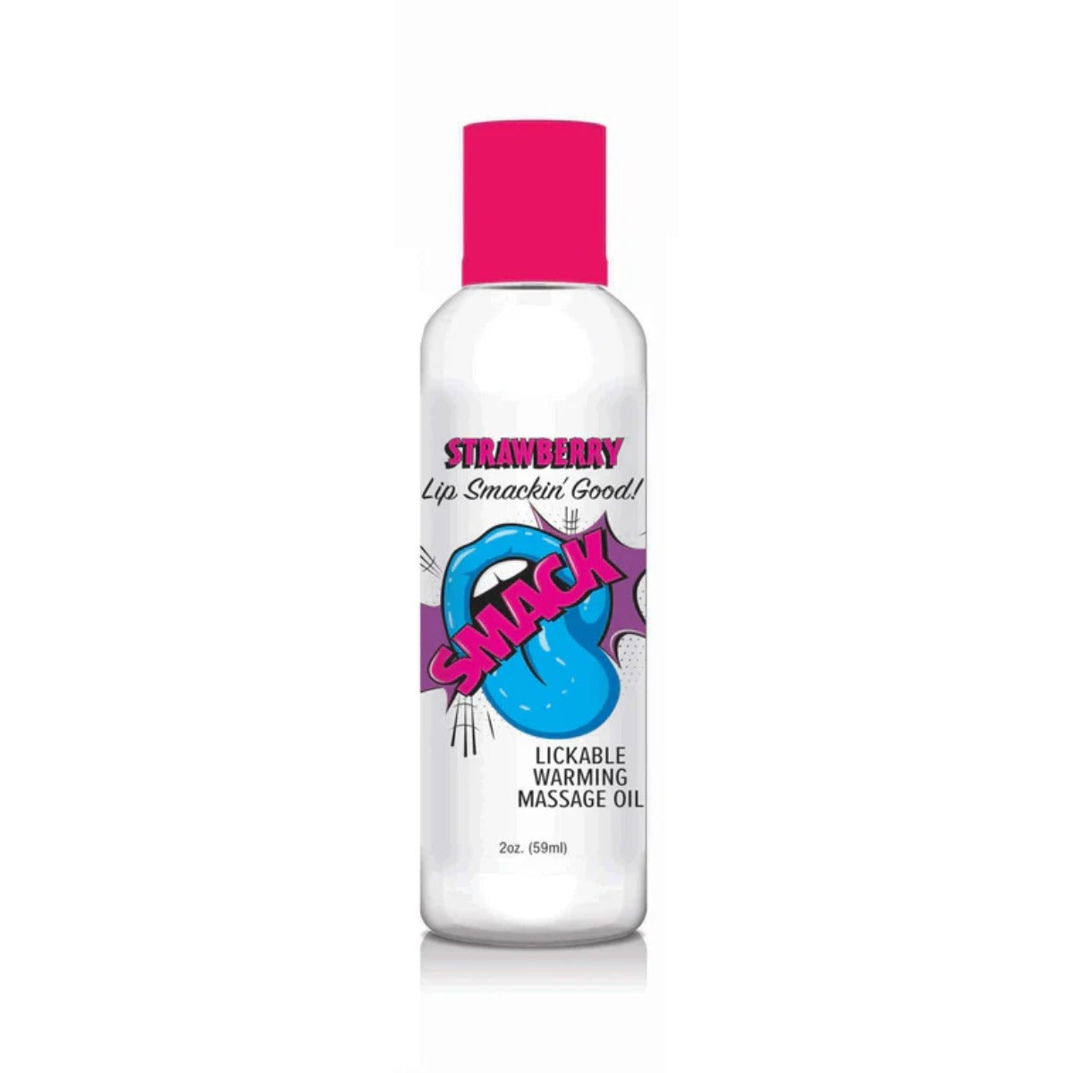 Smack Lickable Massage Oil Strawberry 2oz