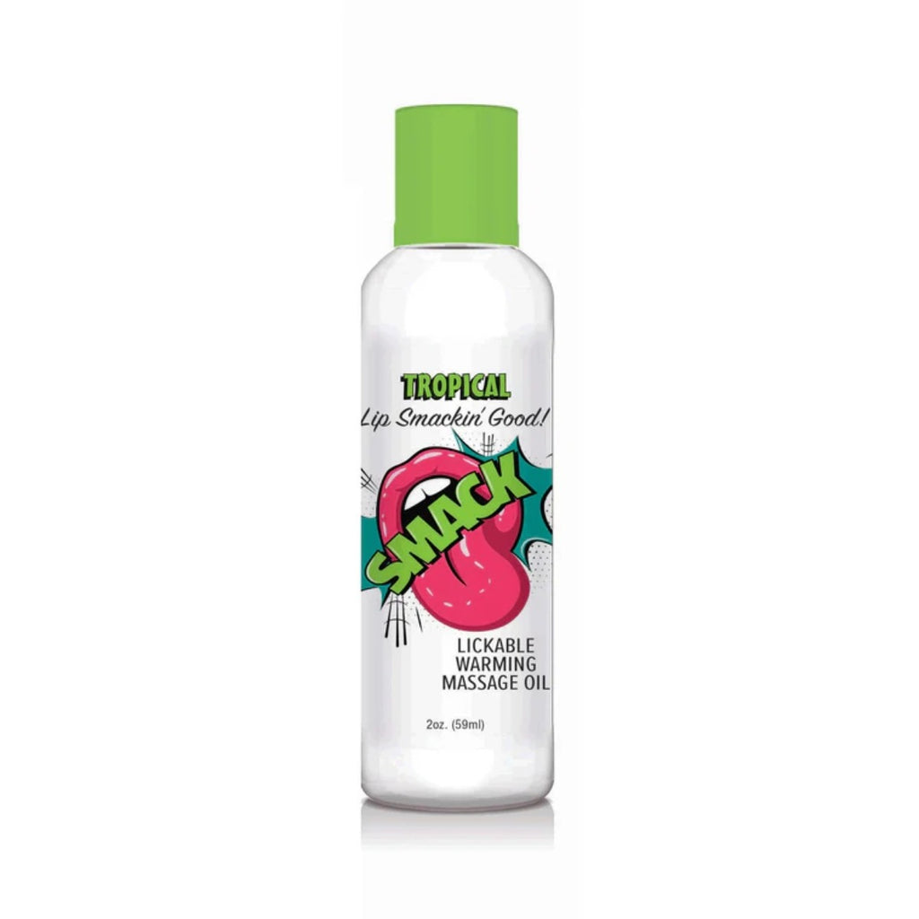 Smack Lickable Massage Oil Tropical 2oz