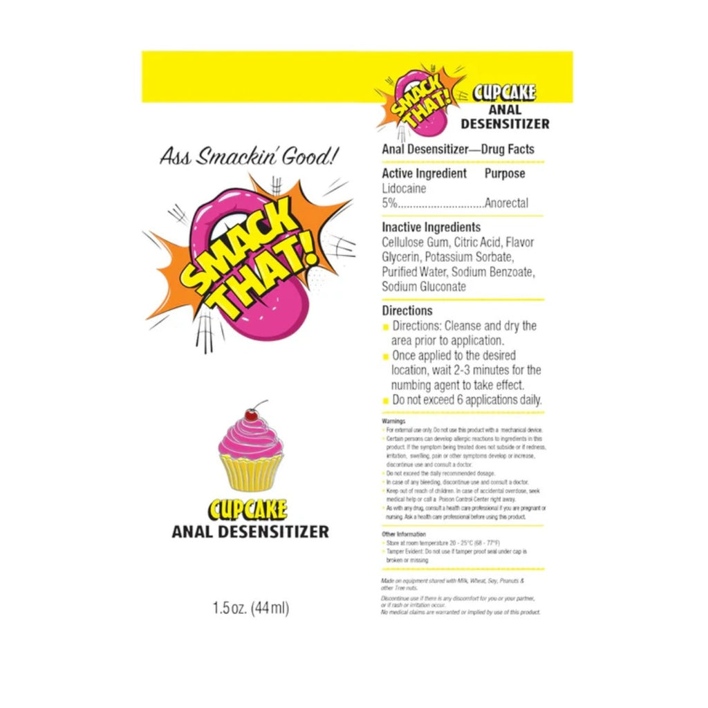 Smack That! Anal Desensitizer Cupcake 1.5 oz