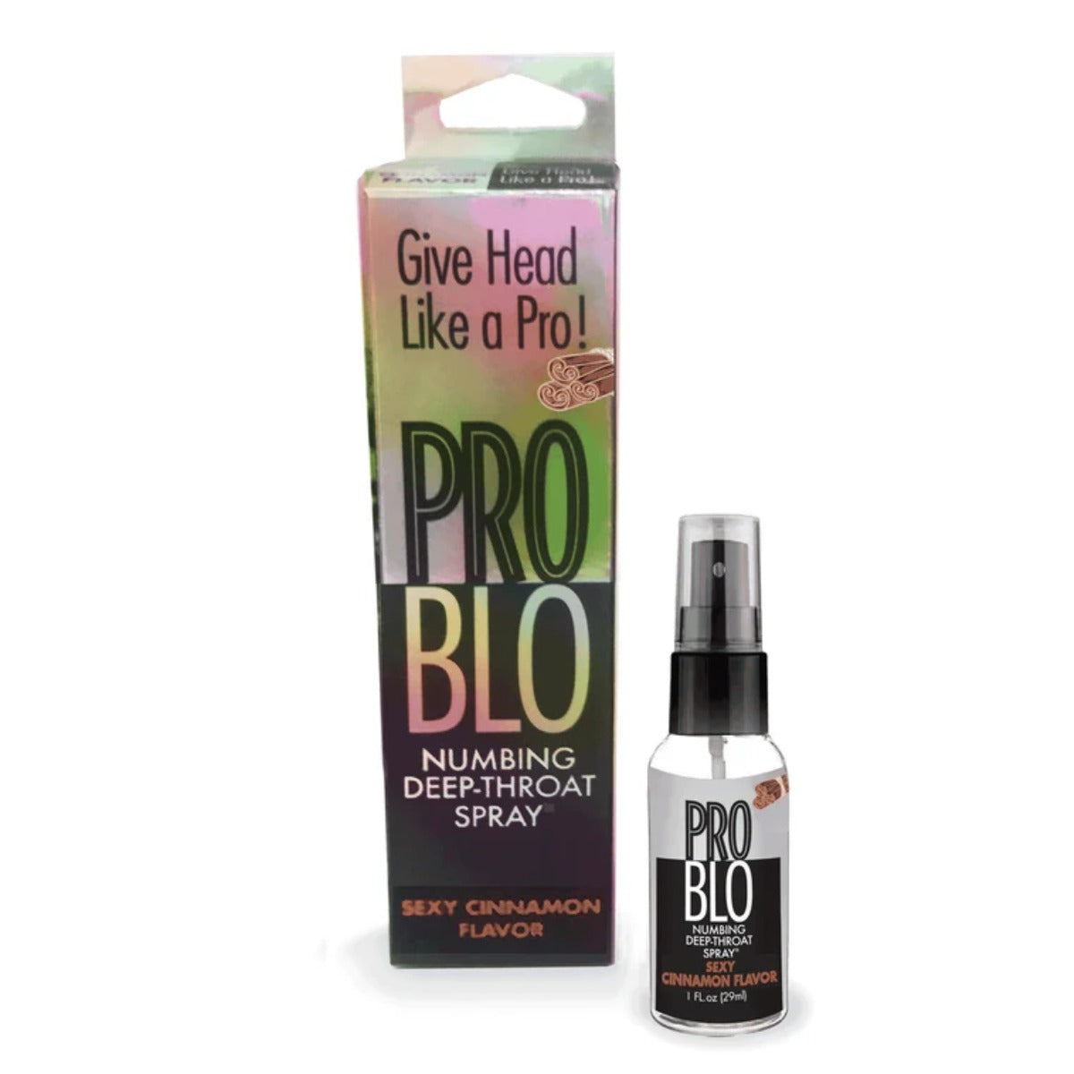 Pro Blo Numbing Deep Throat Spray Cinnamon 1oz