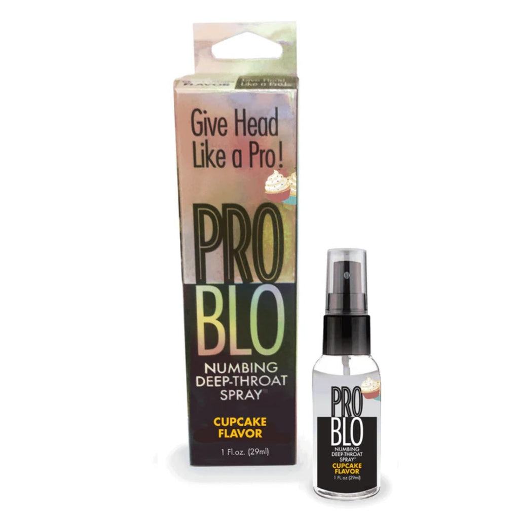 Pro Blo Numbing Deep Throat Spray Cupcake 1oz