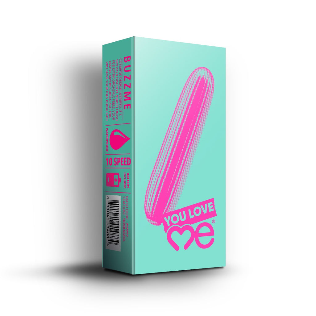You Love Me Buzz Me Bullet Vibrator Coral