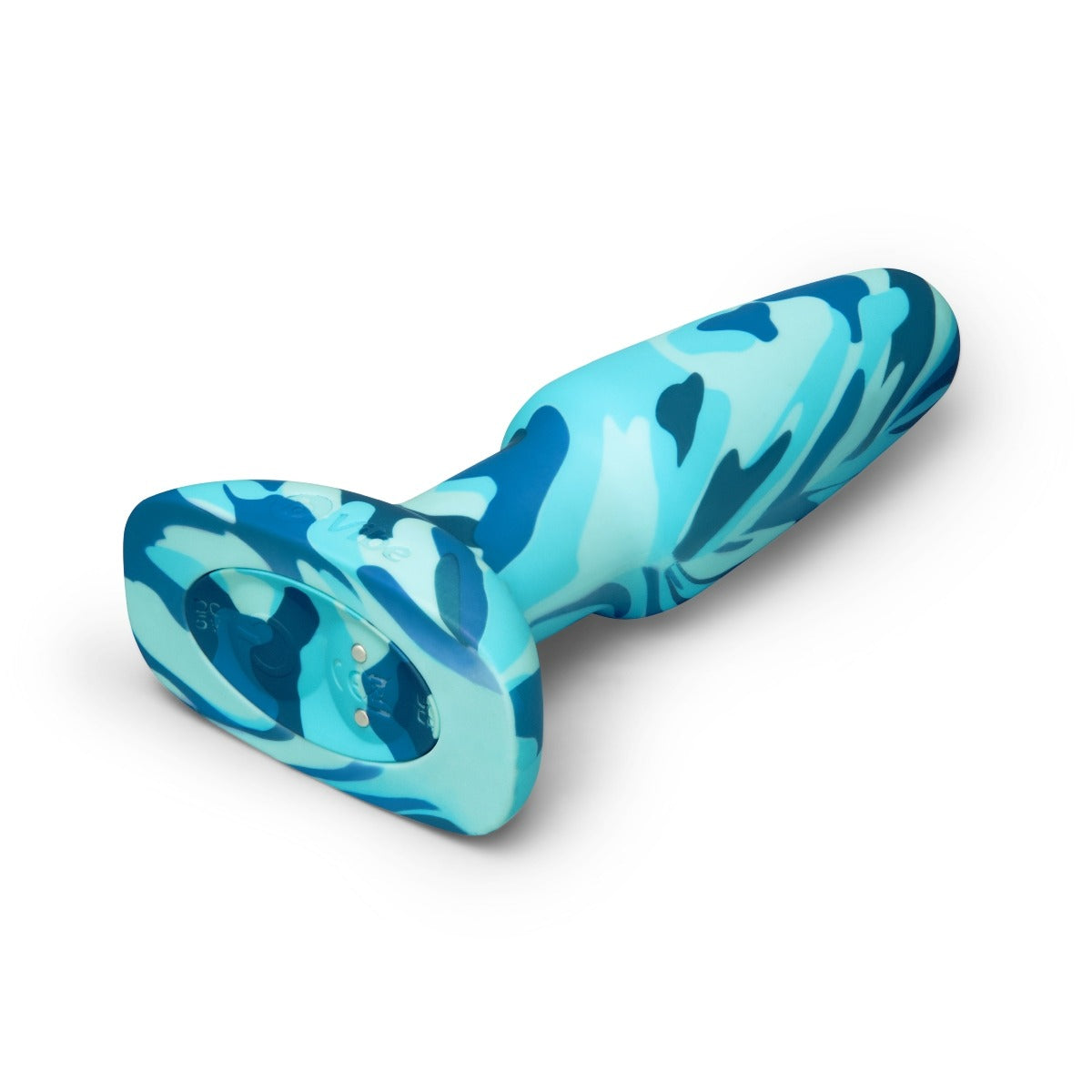 b-Vibe Rimming 2 Special Edition Vibrating Butt Plug Blue Camo