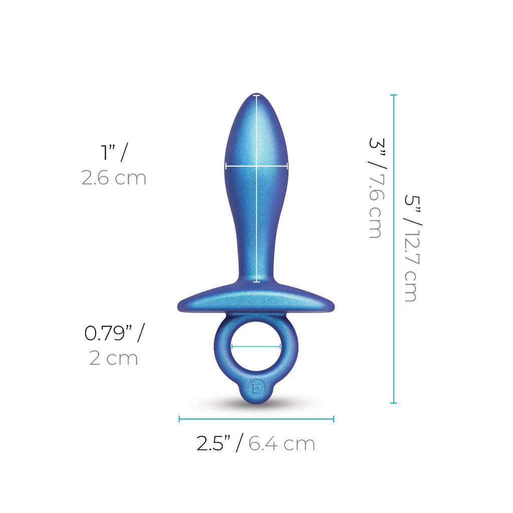 b-Vibe Butties Slide Silicone Butt Plug