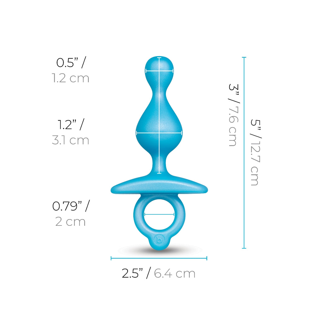 b-Vibe Butties Pop Beaded Silicone Plug