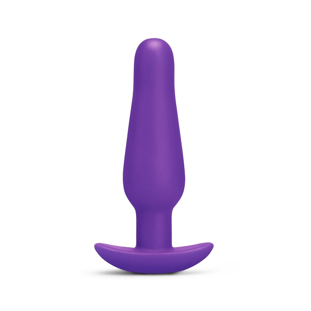 b-Vibe Butties Rookie Beginner Silicone Butt Plug Purple