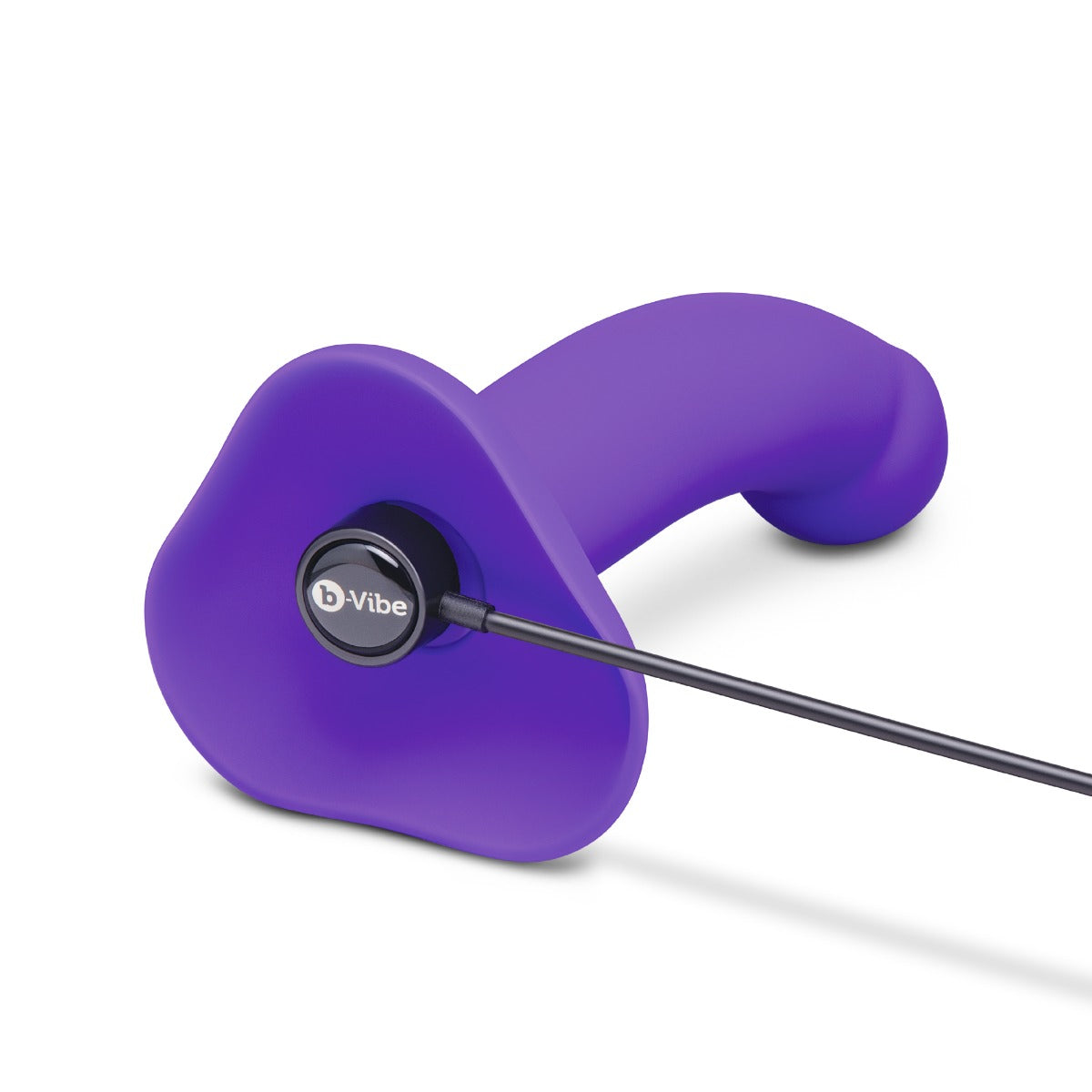 B-Vibe Vibrating Curved Strapn on Kit
