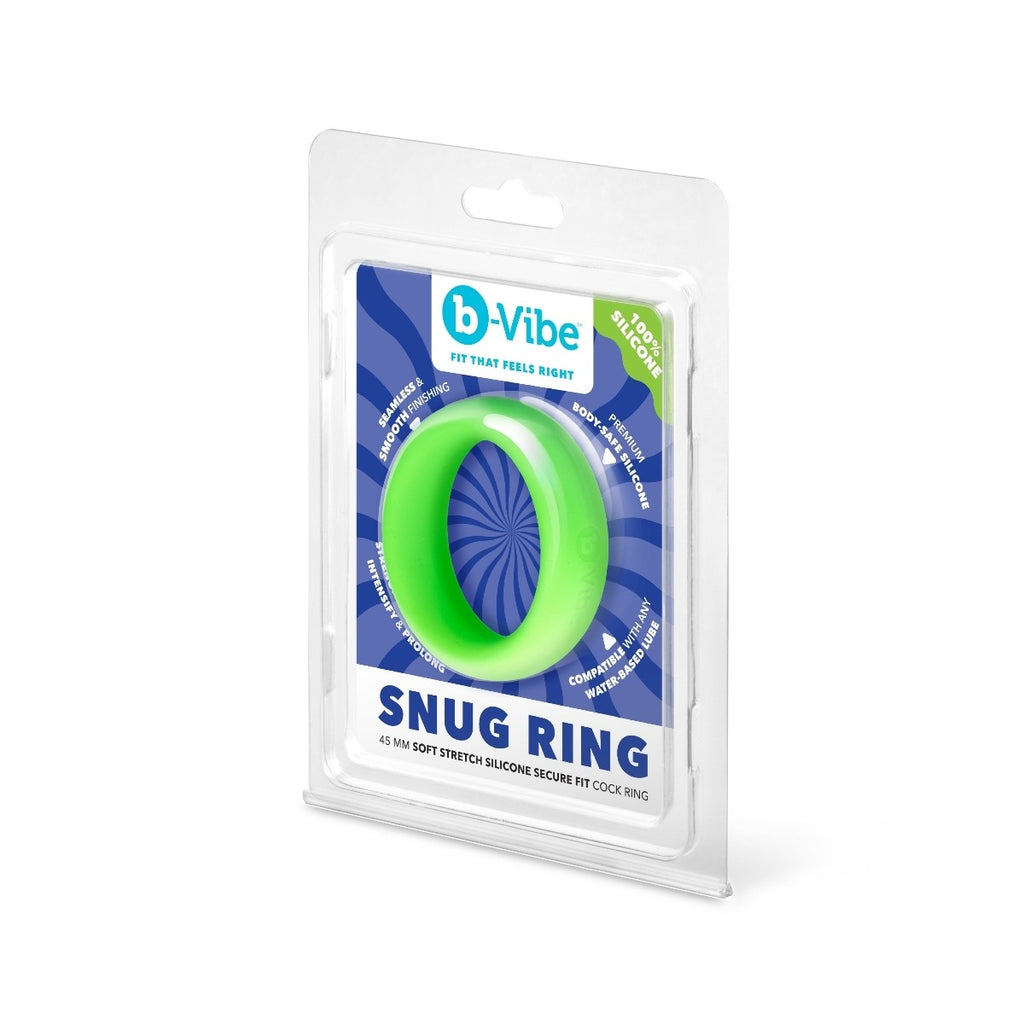 b-Vibe Snug Ring 45mm Snug Fit Silicone Cock Ring