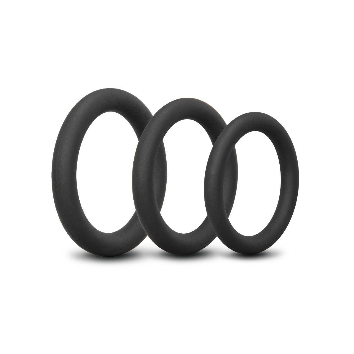 b-Vibe Snug Ring Lite 3 Pack Snug Fit Silicone Cock Ring