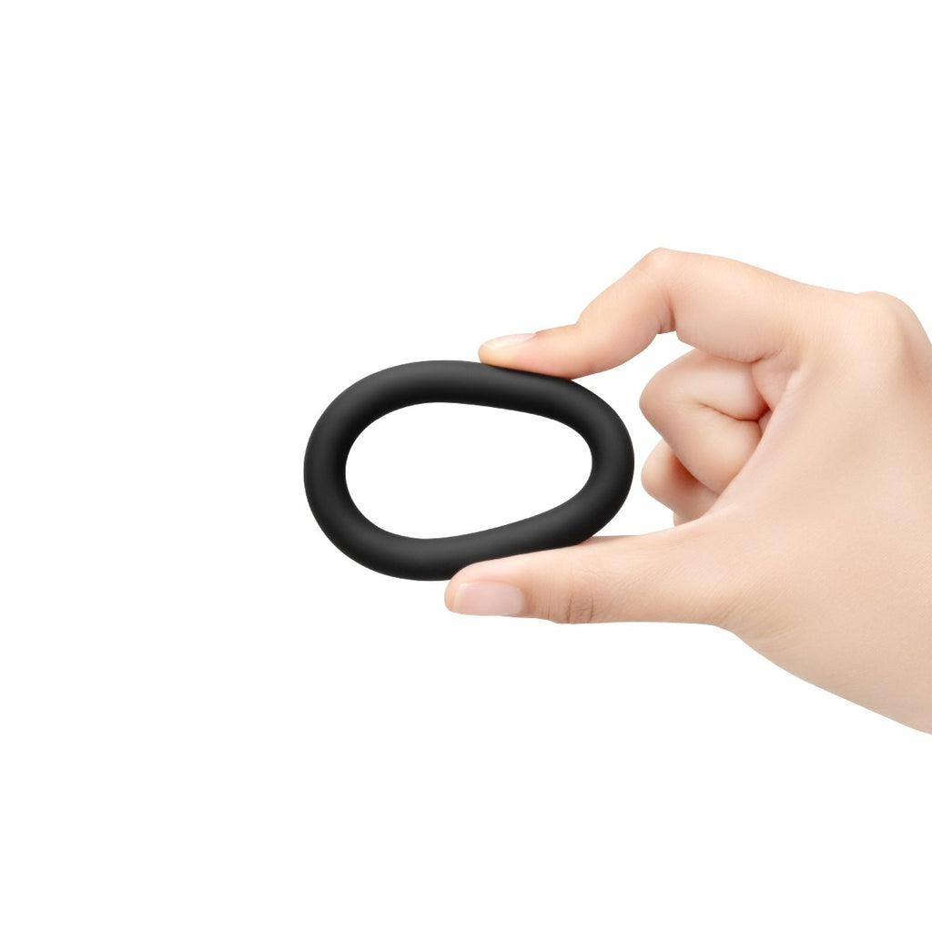 b-Vibe Snug Ring Swole 3 Pack Snug Fit Thick Silicone Cock Ring