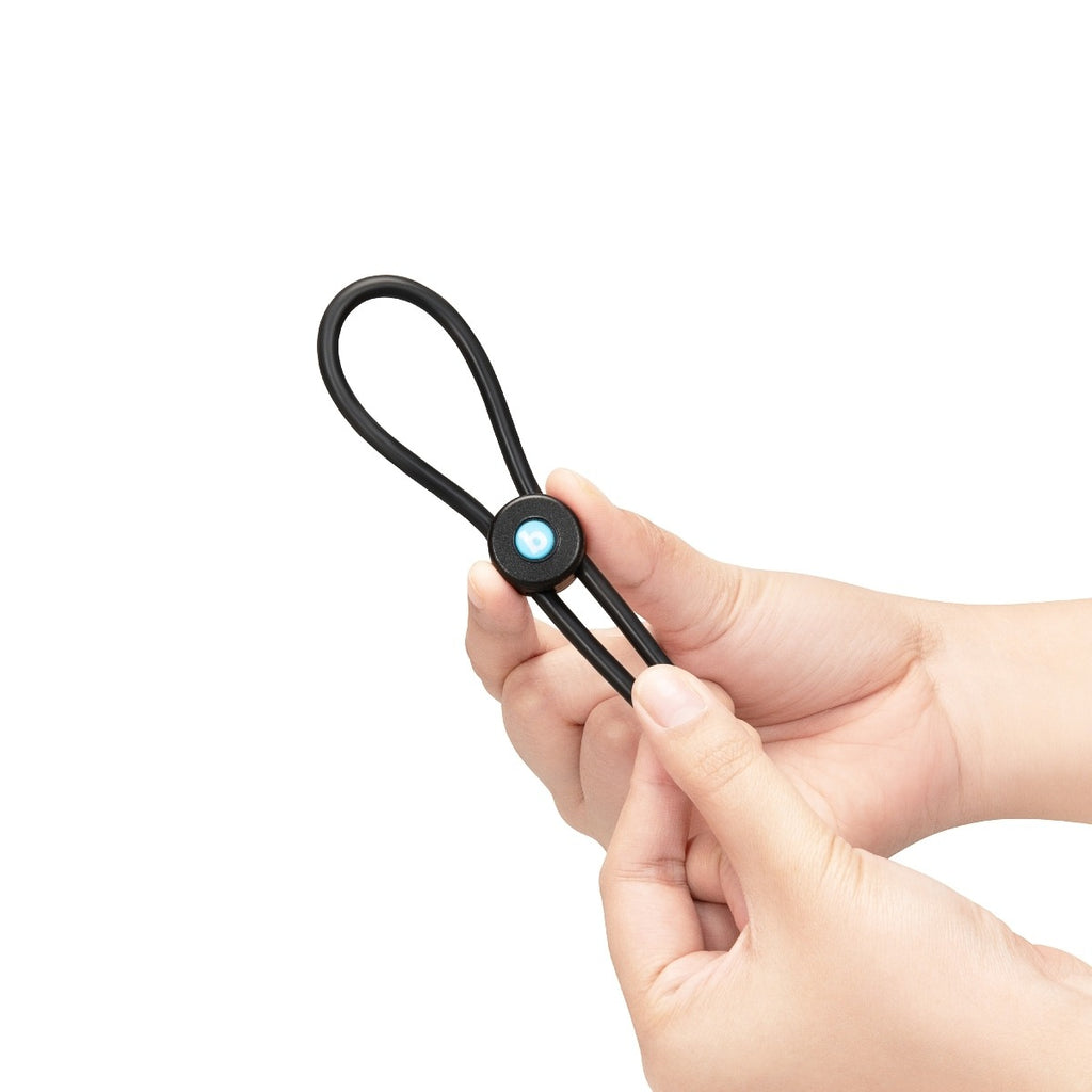b-Vibe Lasso Grip Fully Adjustable Silicone Cock Ring