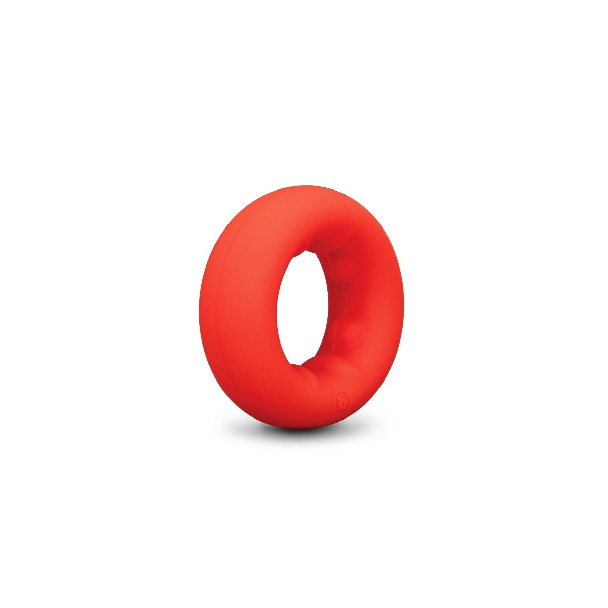 b-vibe Flex Ring Grip Ultra Soft Silicone Cock Ring Red