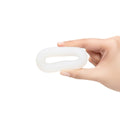 b-Vibe Flex Ring Loop Silicone Cock Ring Clear