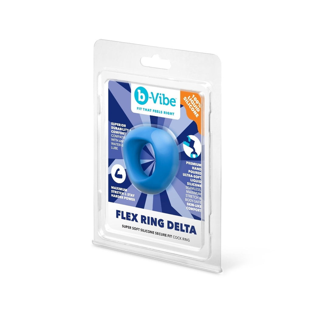 b-Vibe Flex Ring Delta Silicone Cock Ring