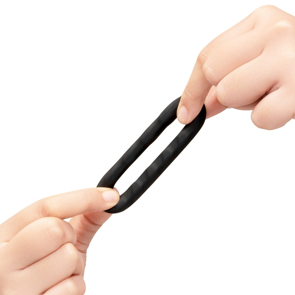 b-Vibe Flex Ring Tread Silicone Cock Ring