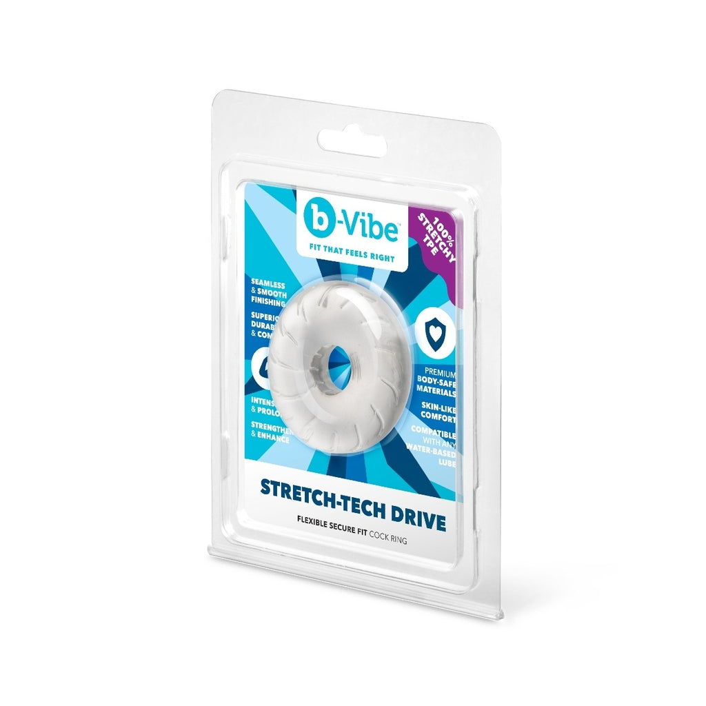 b-Vibe StretchTech Drive Ultra Stretchy Cock Ring