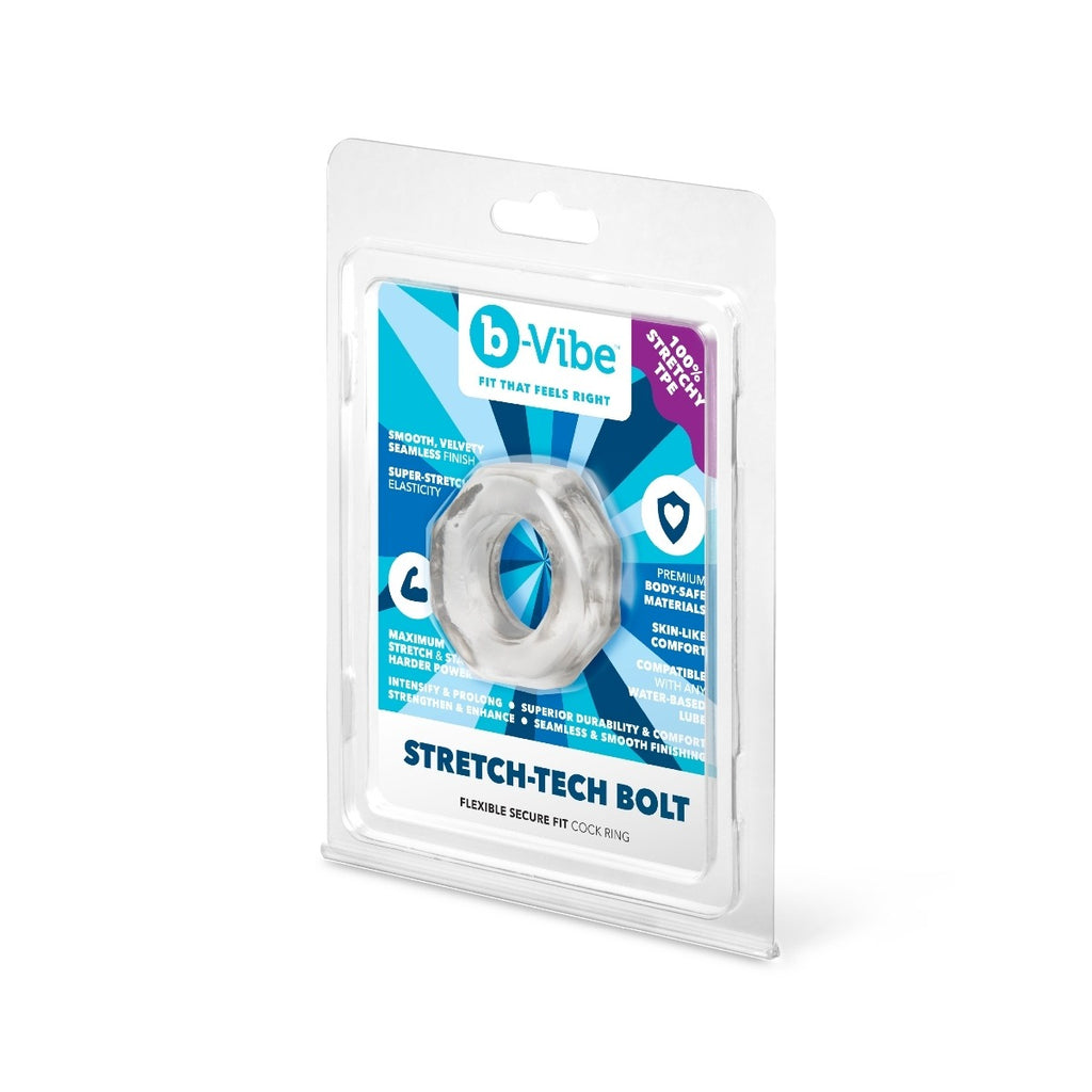 b-Vibe StretchTech Bolt Ultra Stretchy Cock Ring