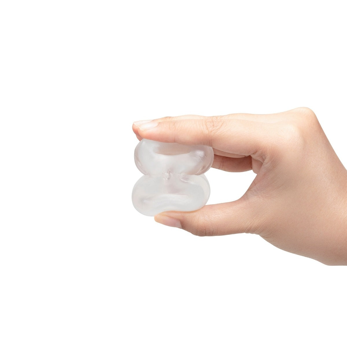 b-Vibe StrechTech Double Barrel Ultra Stretchy Cock Ring & Ball Stretcher