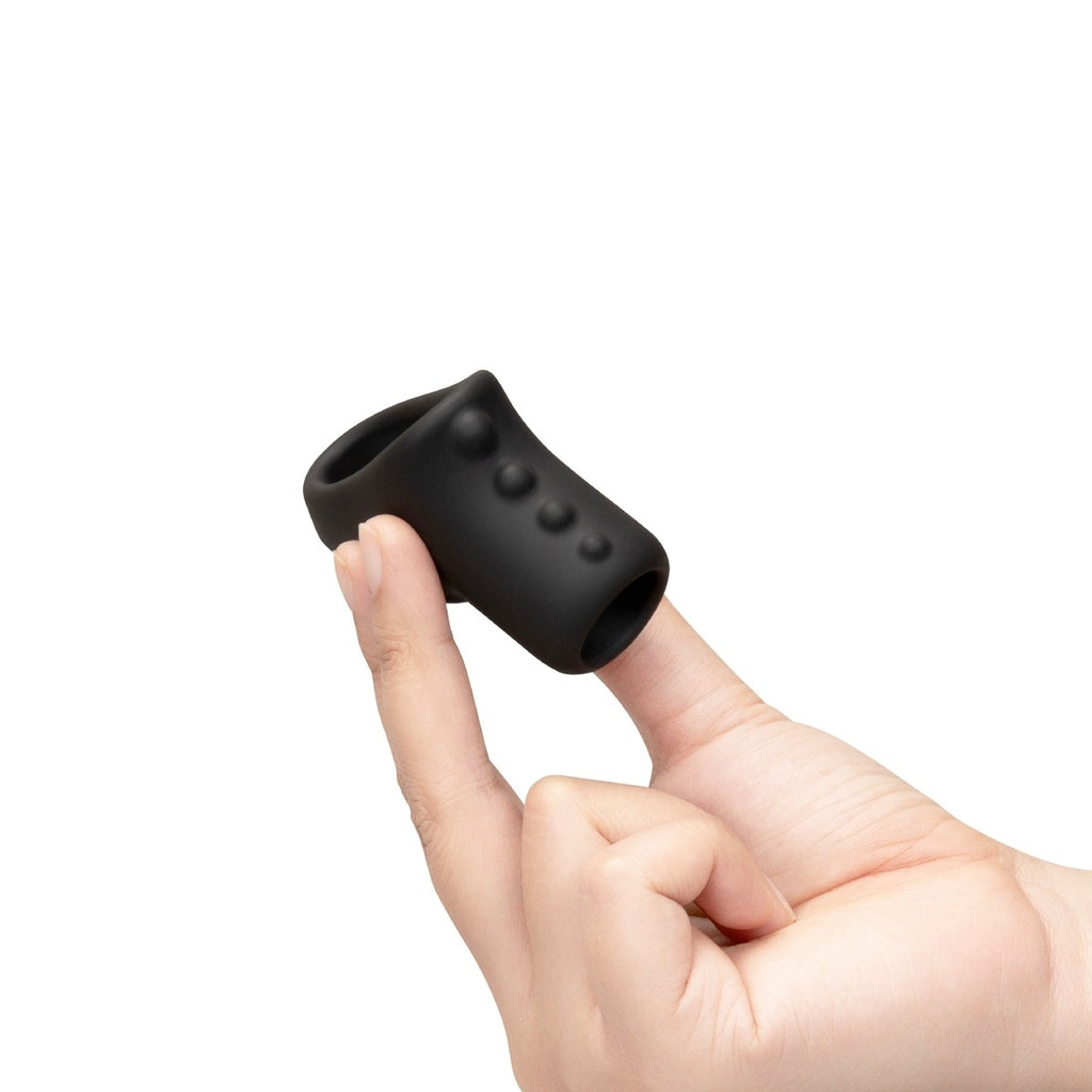 b-vibe Flex Ring Shaft Silicone Cock Ring & Ball Stretcher