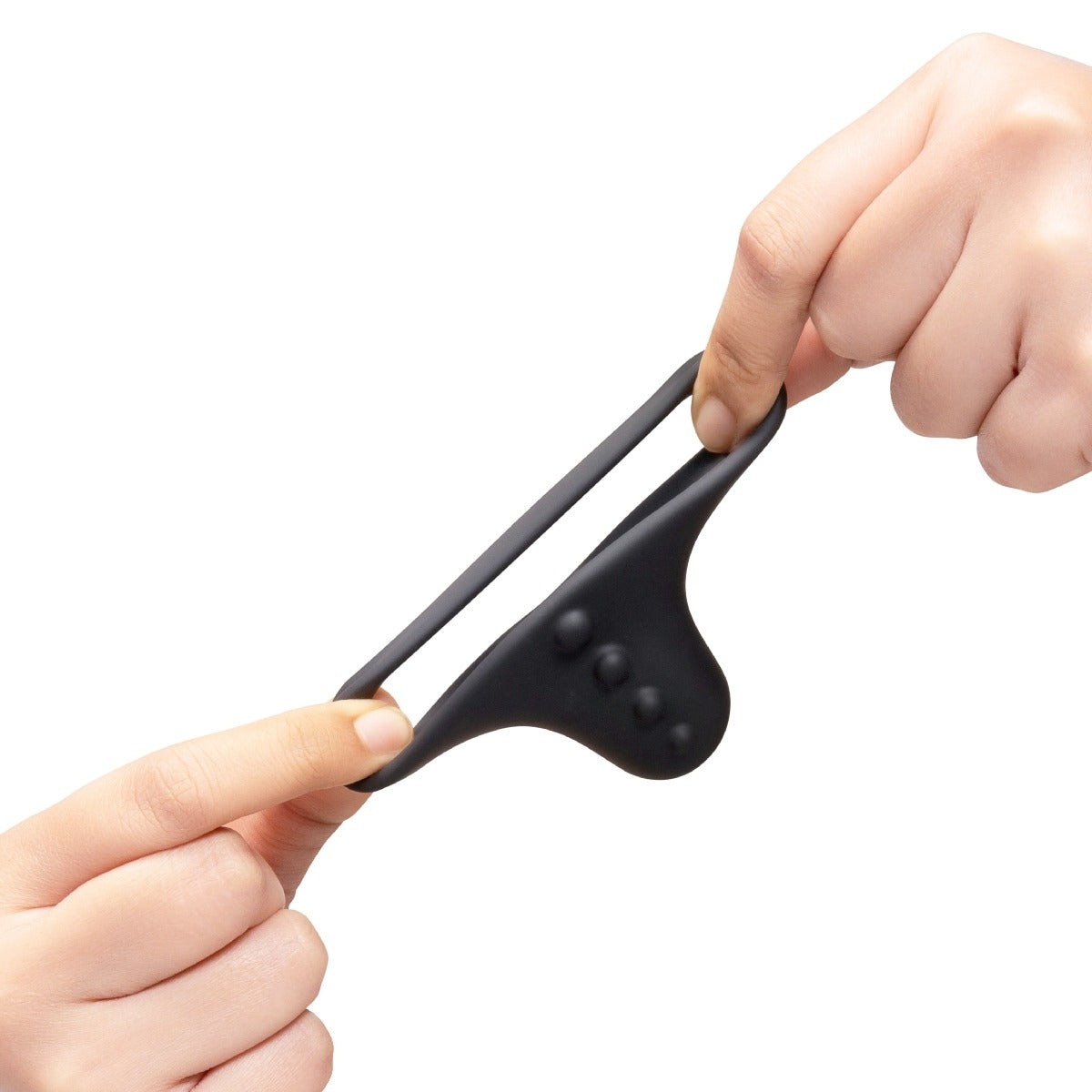 b-vibe Flex Ring Shaft Silicone Cock Ring & Ball Stretcher