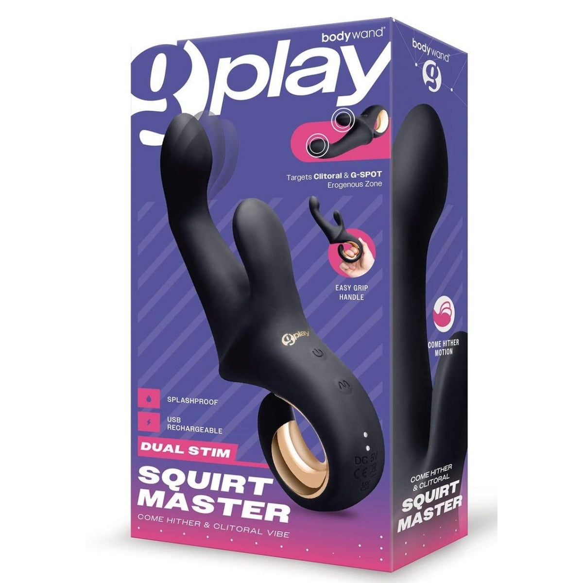 Bodywand G-Play Come Hither And Clitoral Vibe