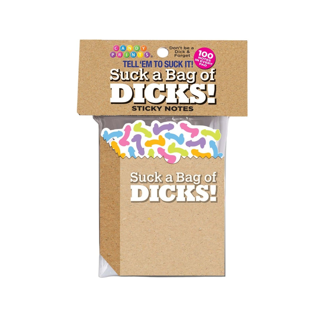 Suck A Bag Of Dicks Sticky Notes