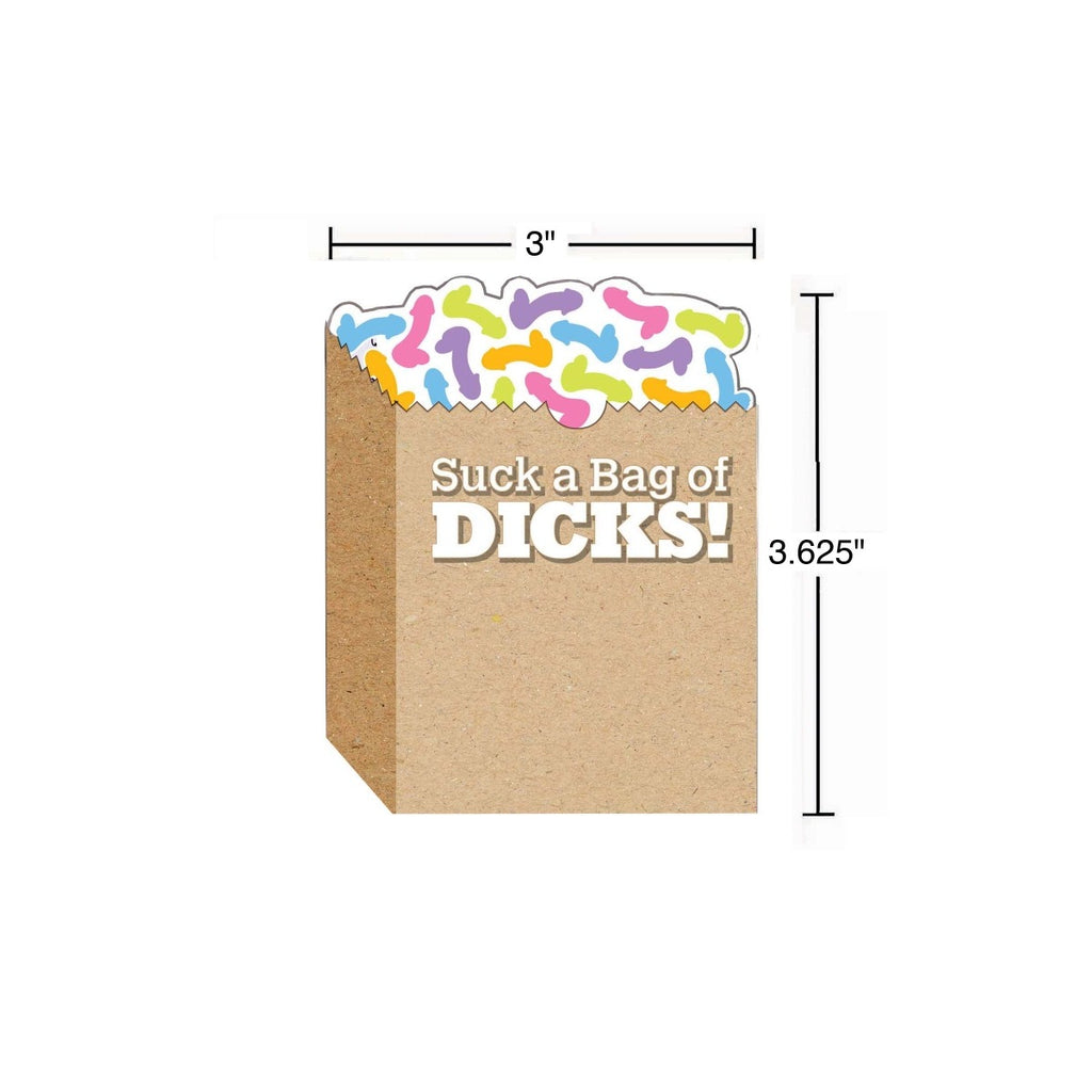 Suck A Bag Of Dicks Sticky Notes