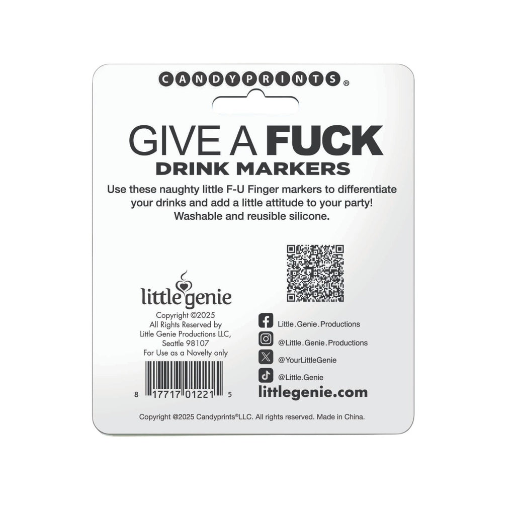 Fu Finger Drink Markers