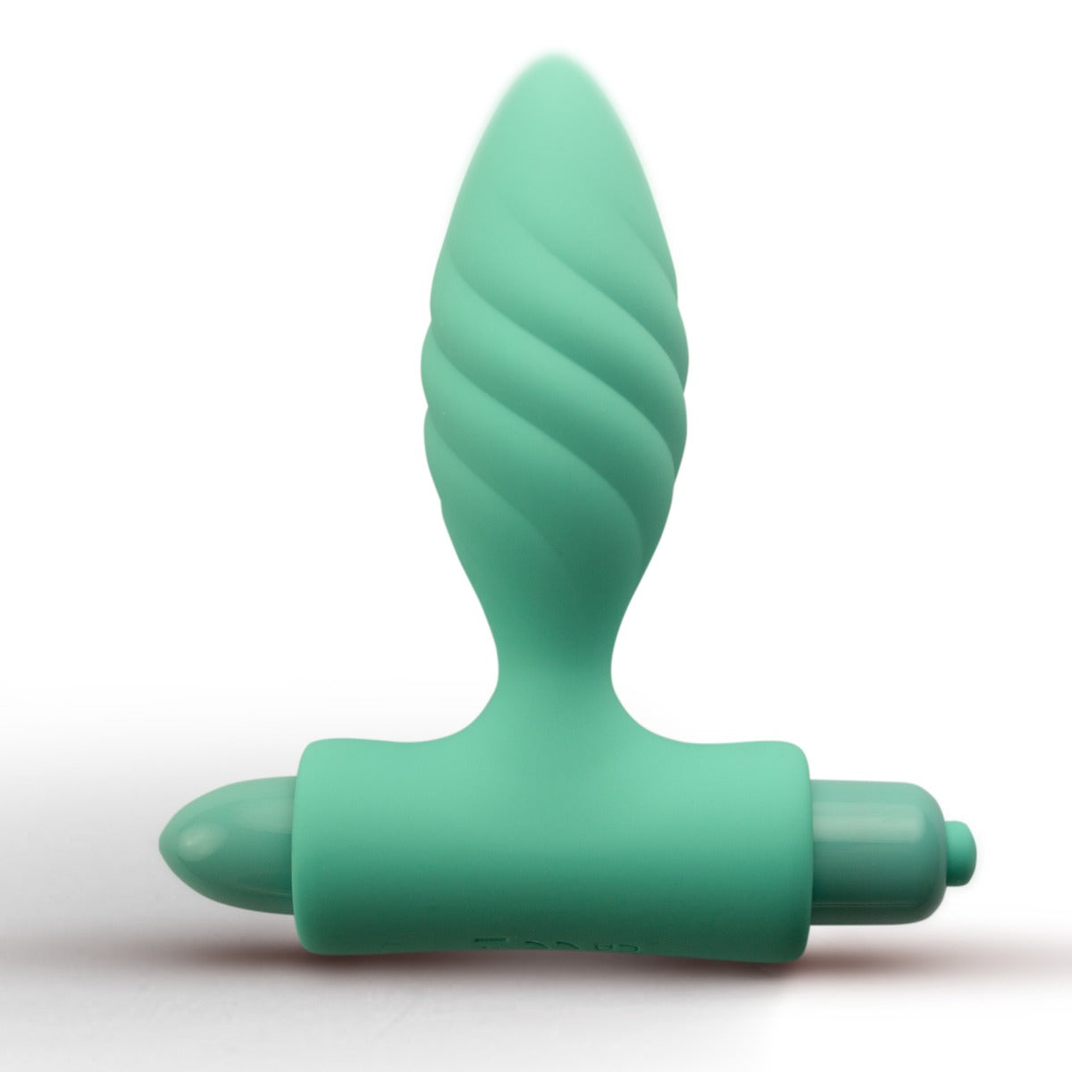 You Love Me Feel Me Vibrator & Butt Plug Set Green Purple