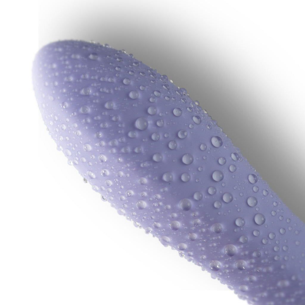 You Love Me Feel Me Vibrator & Butt Plug Set Green Purple