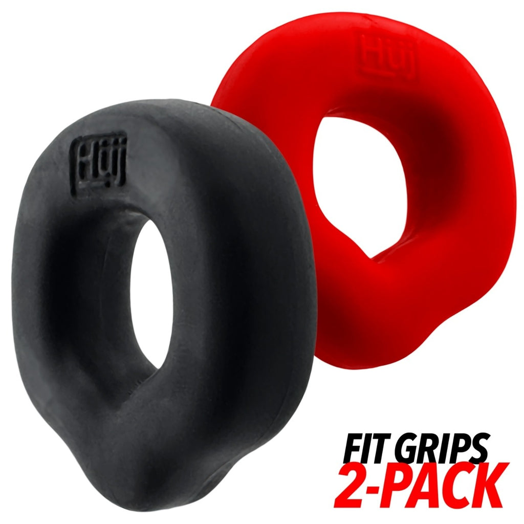 Oxballs Fit Grips Ergo Fit Cockrings 2 Pack