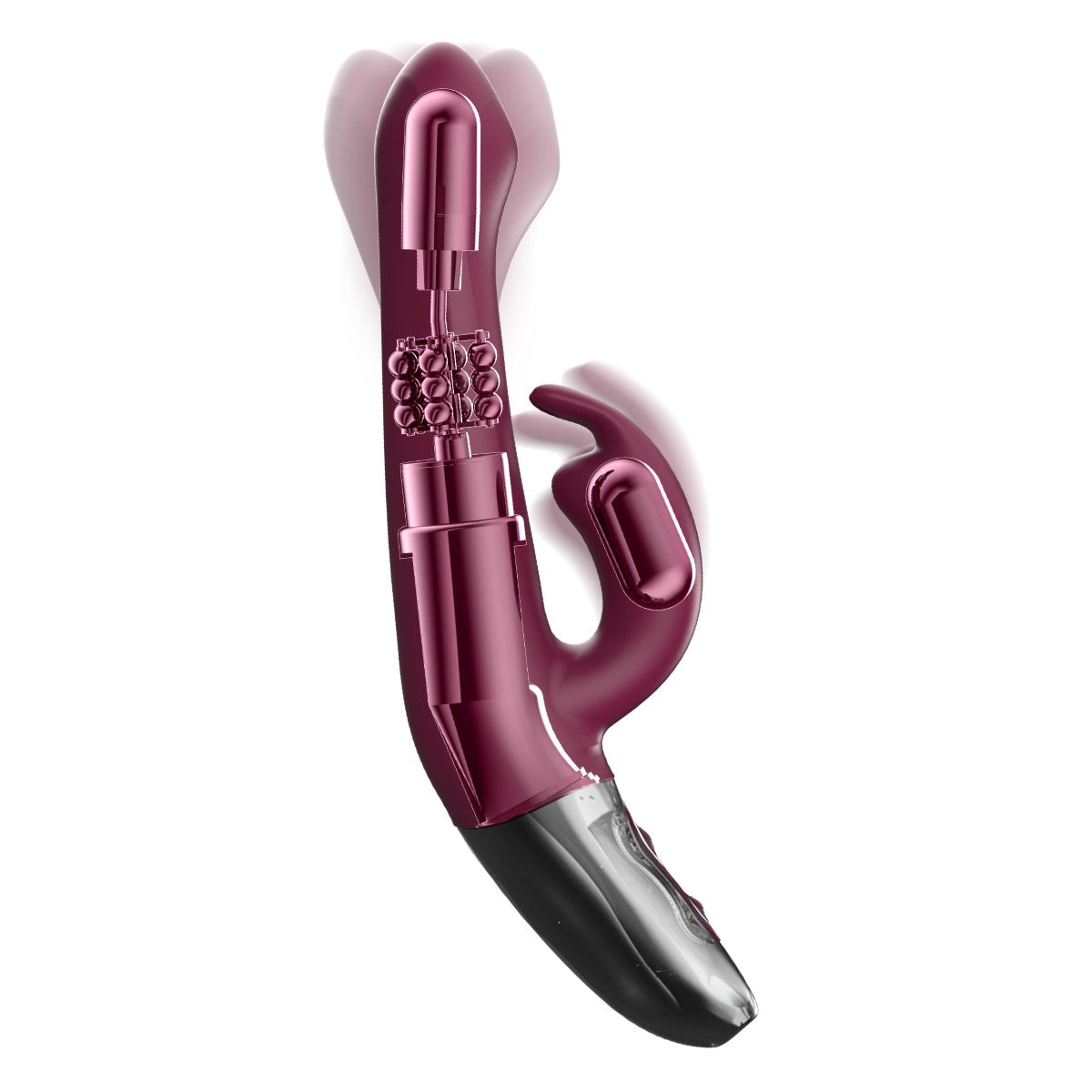 Titanz Rotating 5inch Rechargeable Rabbit With Clit Stimulation