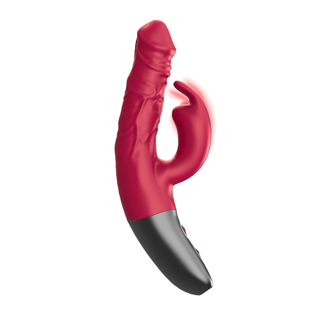 Titanz Rotating 3.5inch Rechargeable Rabbit With Clit Stimulation