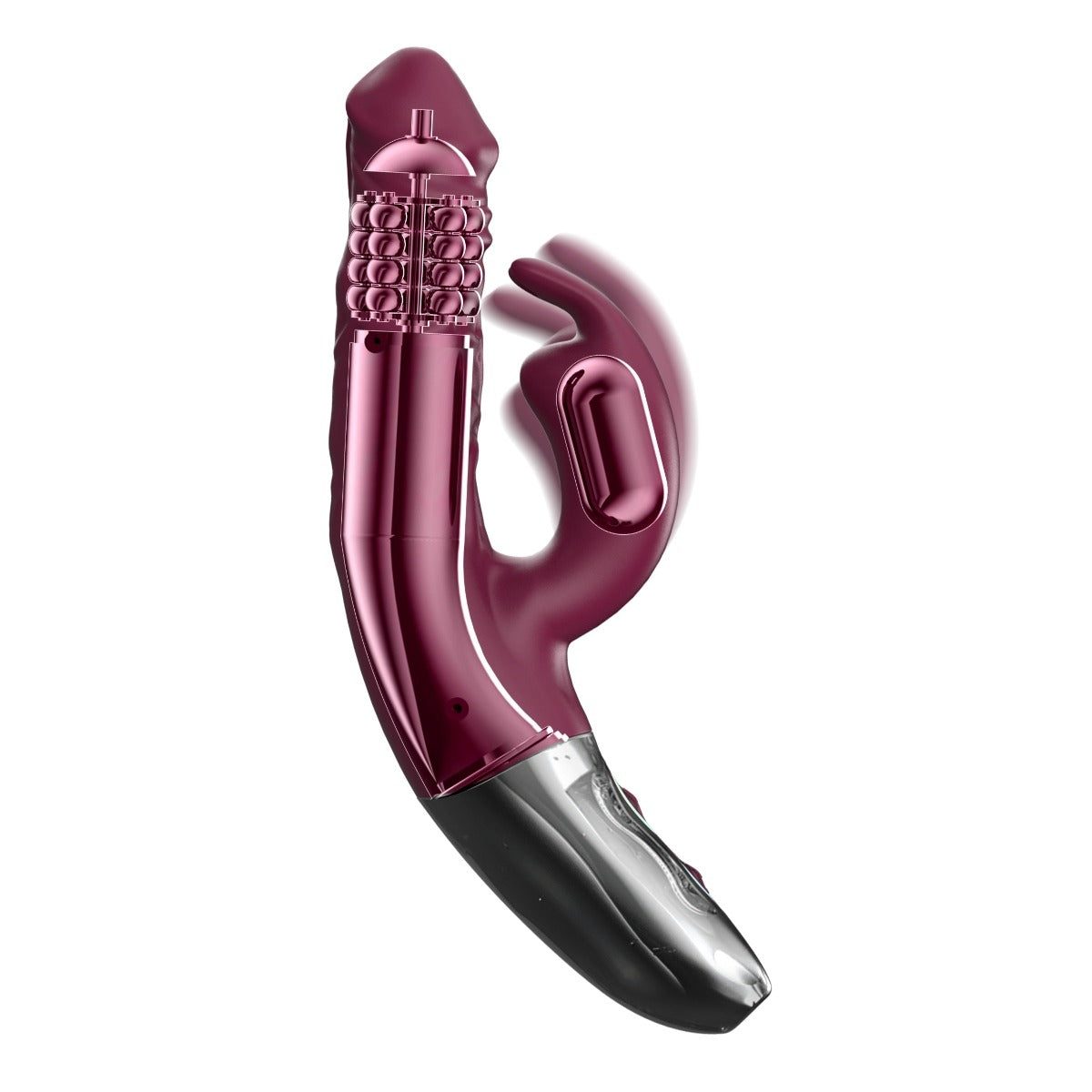 Titanz Rotating 3.5inch Rechargeable Rabbit With Clit Stimulation