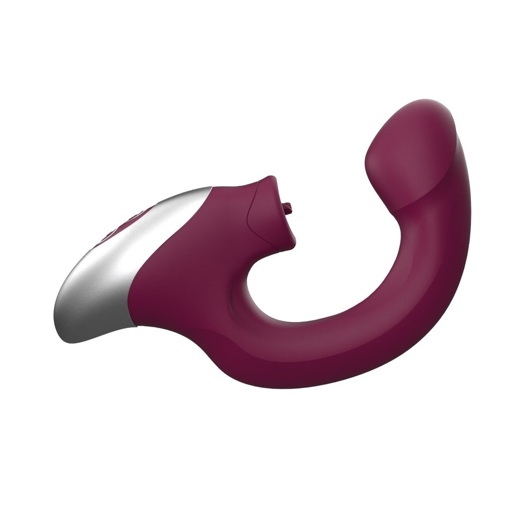 Titanz G Spot And Clitoris Tickler Rechargeable Vibrator Purple