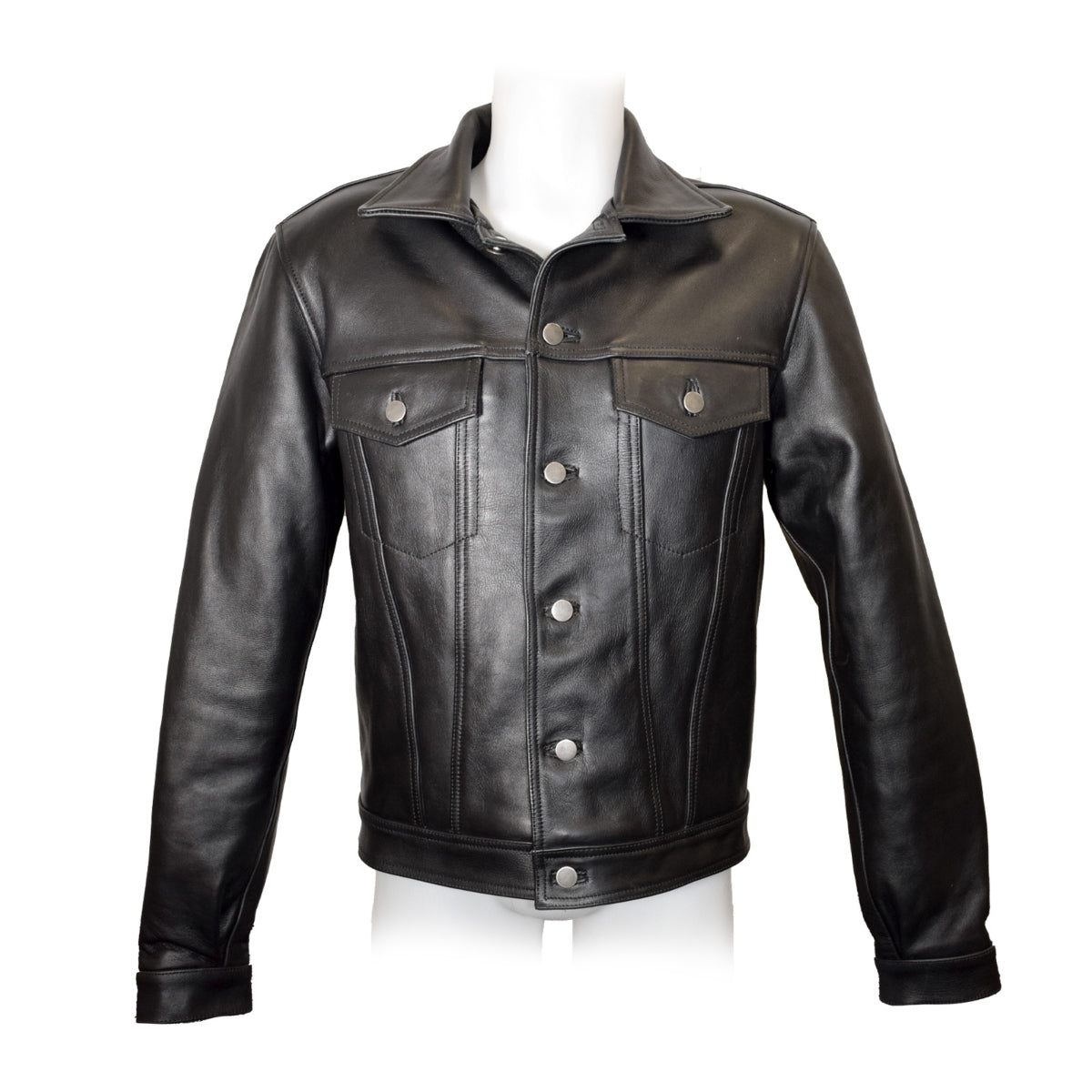 Prowler RED Leather Truker Jacket