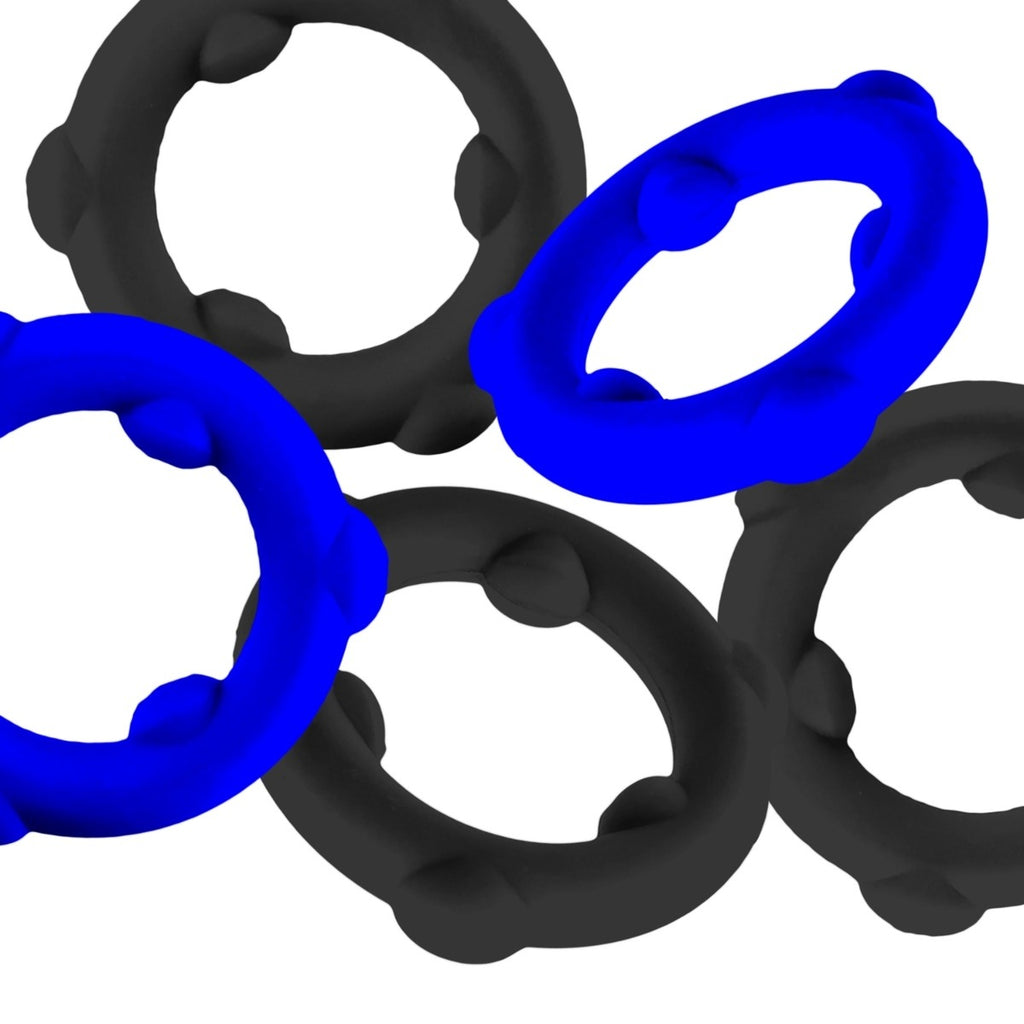 Oxballs Gearheads 5 Pack Blue/Black