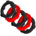Oxballs Gearheads 5 Pack Red/Black