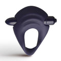 You Love Me Hold Me Vibrating Cock Ring Navy Blue