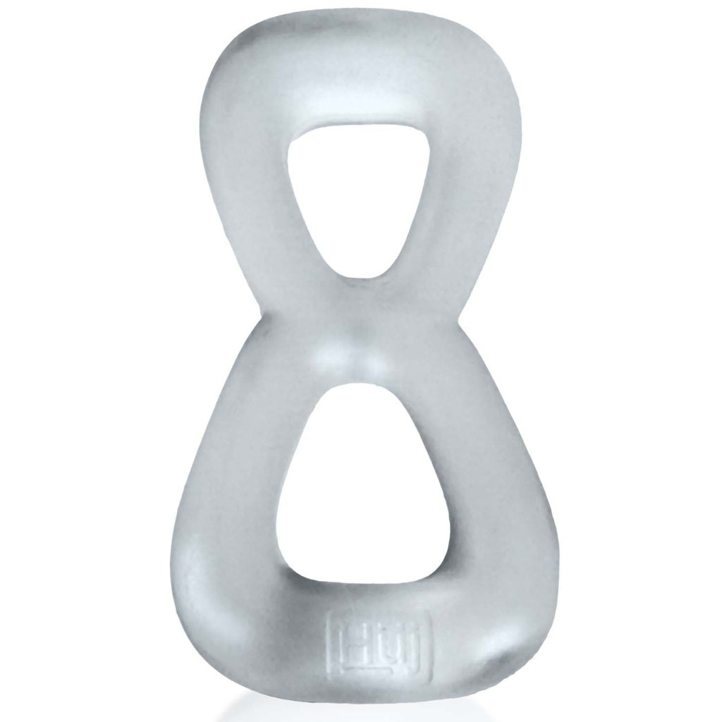 Oxballs Boomerang Double Ring Cockring & Nut Tugger