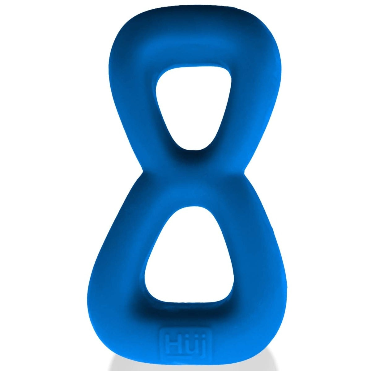 Oxballs Bommerang Double Ring Cockring & Nut Tugger Teal