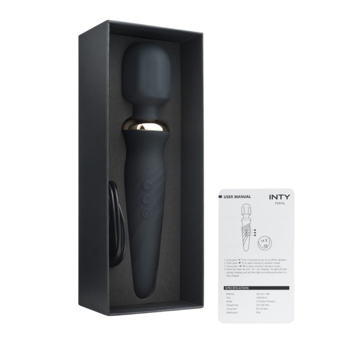 INTY Toys Torch Wand Vibrator