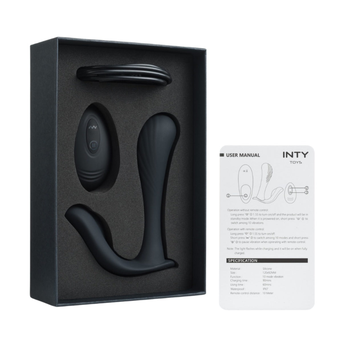 INTY Toys Ace Panty Vibrator With Remote